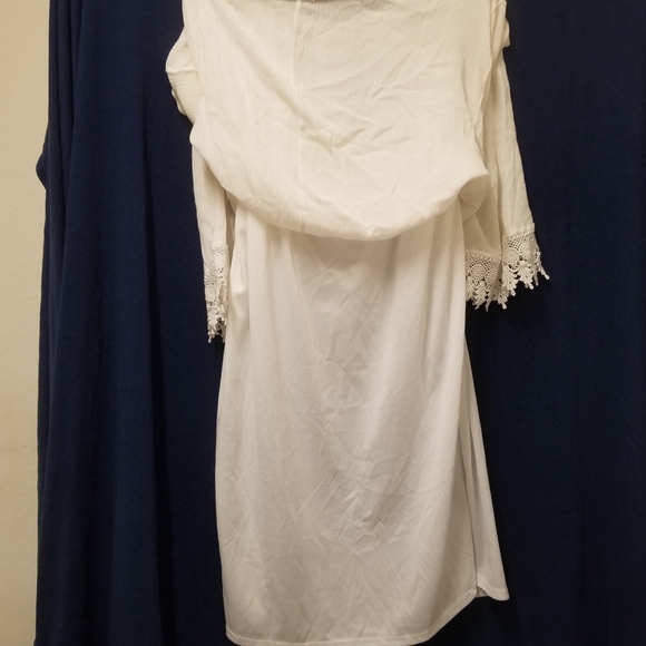 Bohemian 3/4 Sleeve Midi Dress - Picture 3 of 4